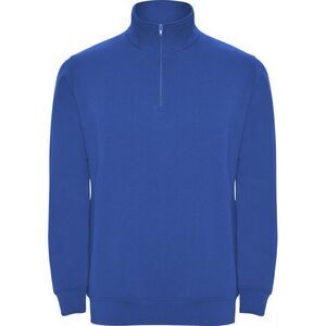 Roly Mens Aneto Quarter Zip Sweatshirt / Royal Blue